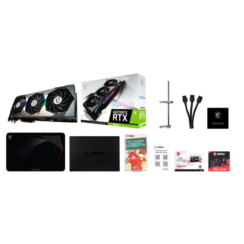 Carte graphique MSI GeForce RTX™ 3090 Ti SUPRIM X 24G
