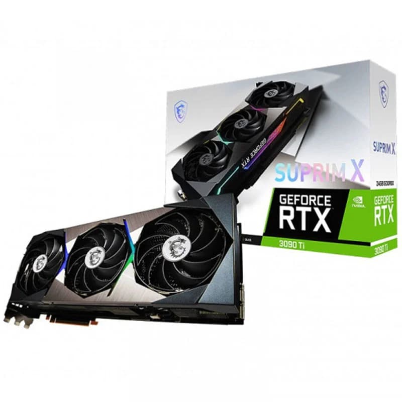Carte graphique MSI GeForce RTX™ 3090 Ti SUPRIM X 24G